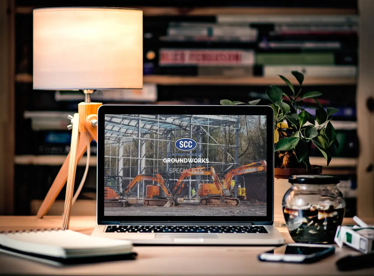 S Clewlow Civils Ltd Mockup