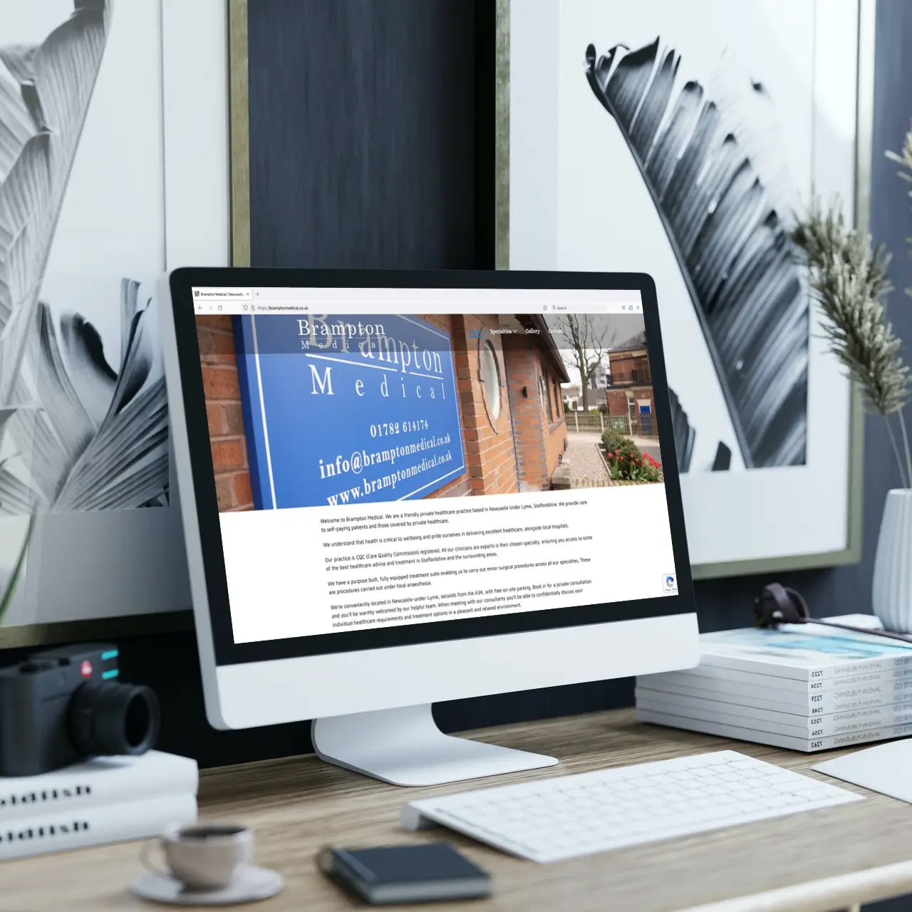 Brampton Medical Ltd | Created by Stoke Web Design