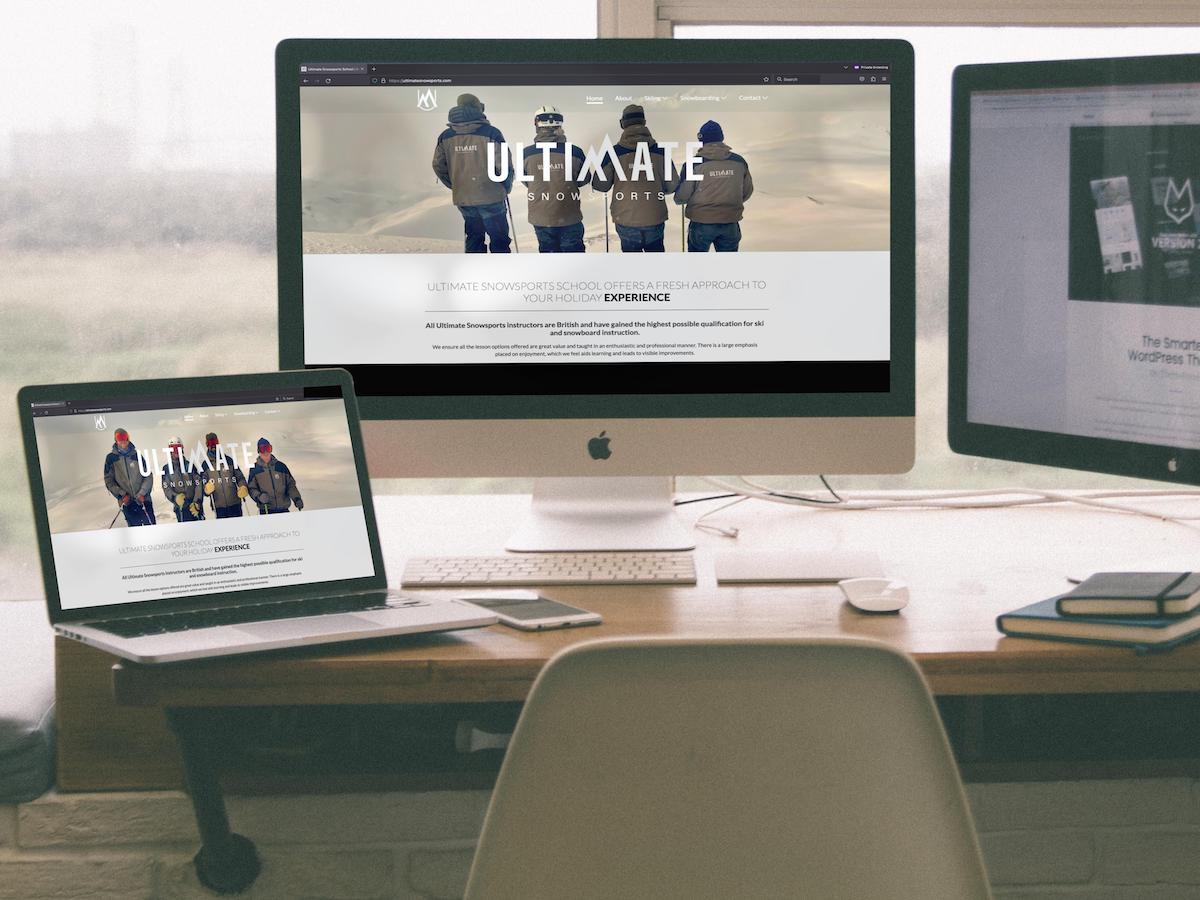 Ultimate Snowsports New Website by Orbit Creative