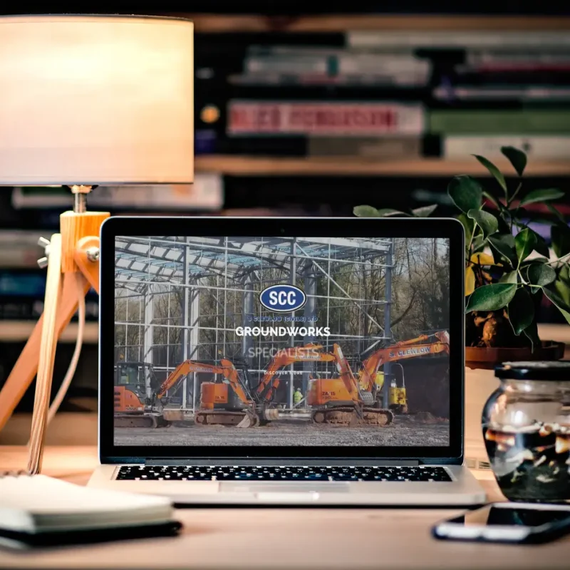 S Clewlow (Civils) Ltd Mockup