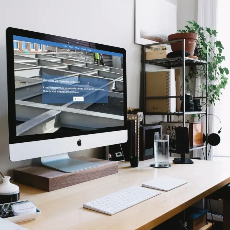 Site Engineering Services Ltd by Stoke Web Design